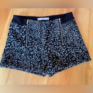MANGO Wool blend shorts